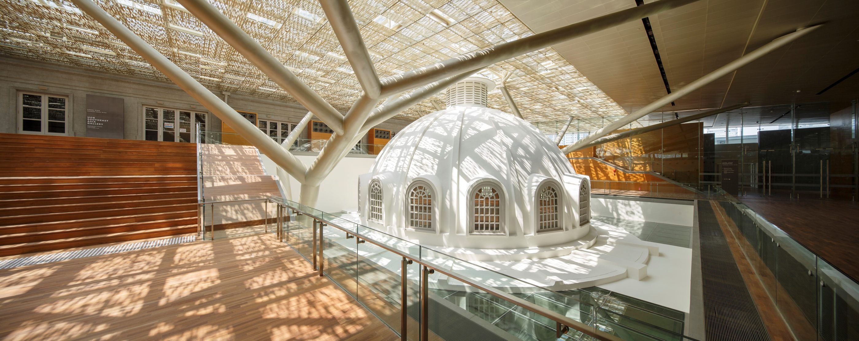 Supreme Court Terrace rotunda, National Gallery Singapore